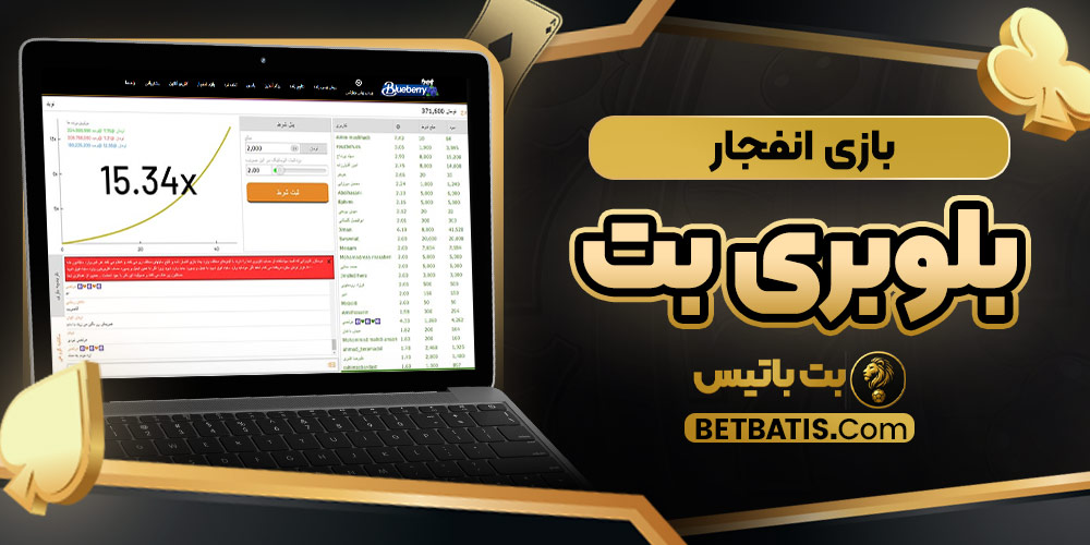 بازی انفجار بلوبری بت